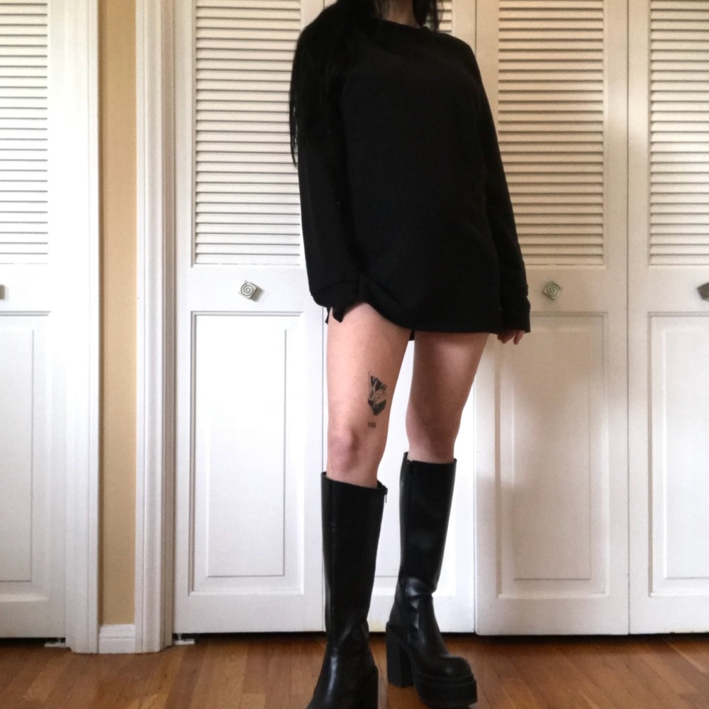 REFORMATION THE SWEATSHIRT DRESS ~NWT~